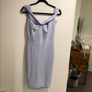 House Of CB Bellissa Ice Blue Dress